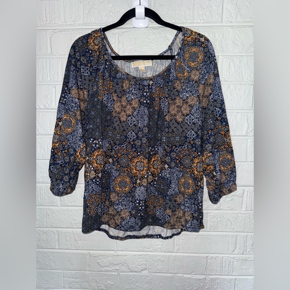 Michael Kors Tops - MICHAEL KORS women’s Blouse Sz XL Cotton Modal ✨